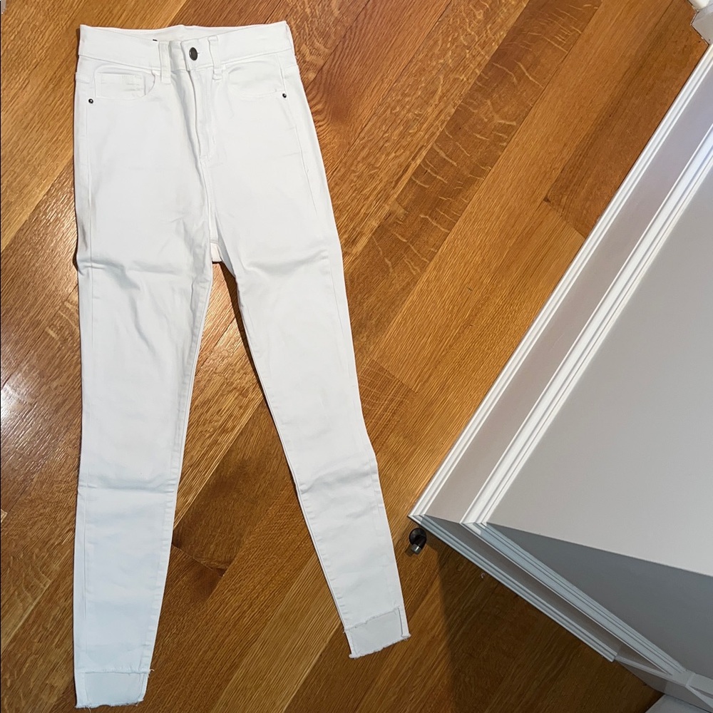 White jeans